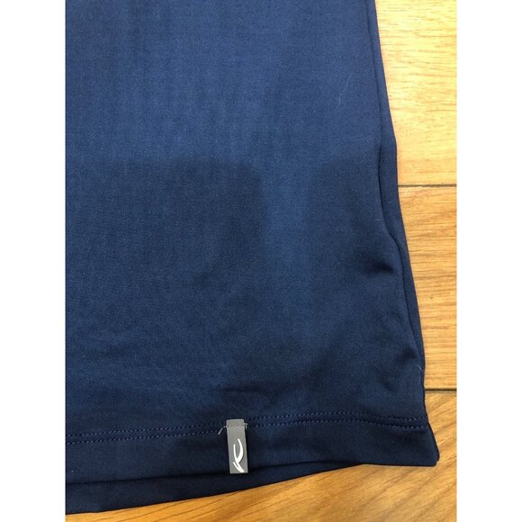 KJUS Scotscraig Long Sleeve Navy Polo Size L (40L) - Picture 7 of 10